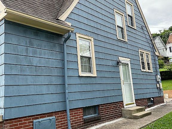 Side entrance to house