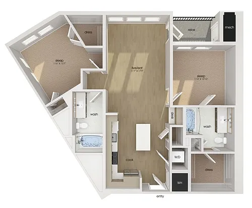 Floor plan B08