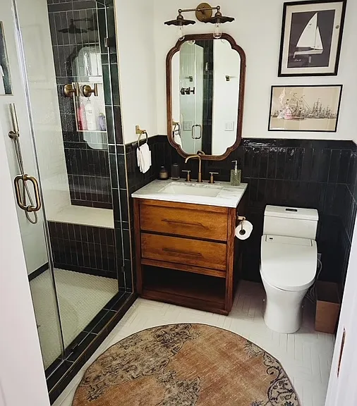 main level primary bath