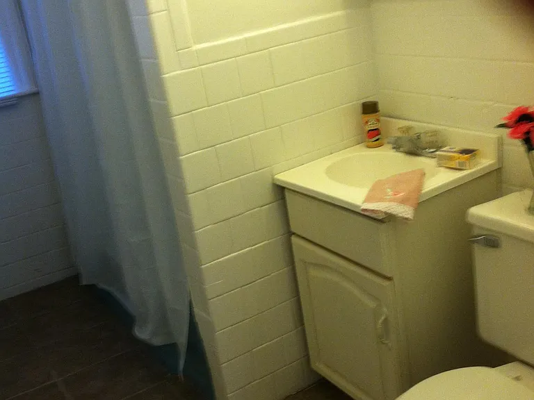 Bathroom with tub