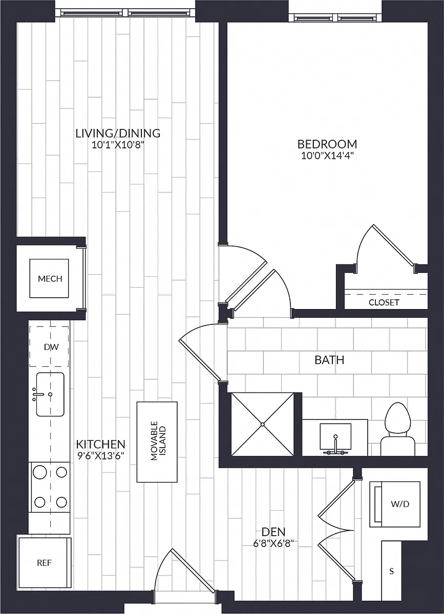 Floor plan A2-0-ANSI