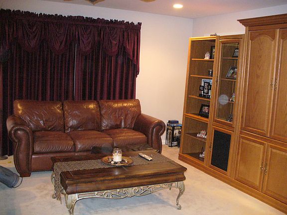 FRONT WALL OF LIVING ROOM