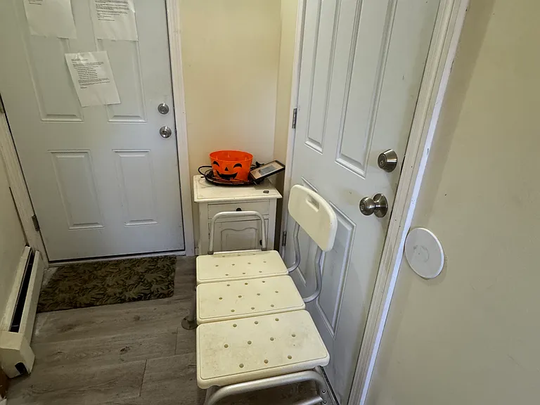 Door to unit