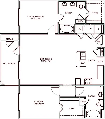 Floor plan B4