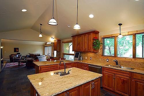 Granite Counters throughout the house!