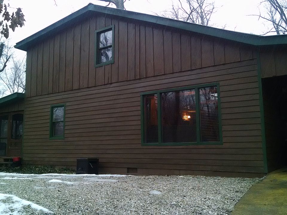 Lodge style solid oak home