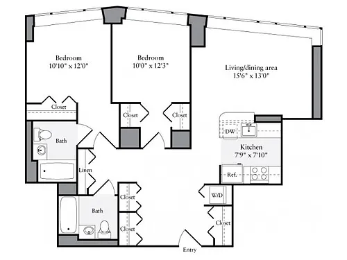 Floor plan 970