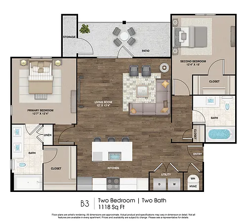 Floor plan B3