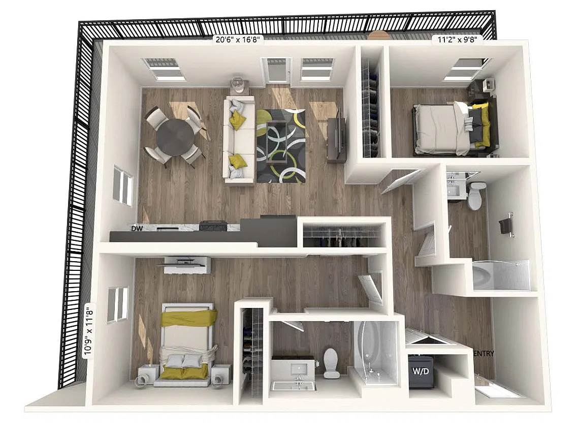 Floor plan 526