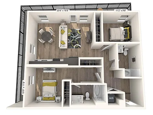 Floor plan 526