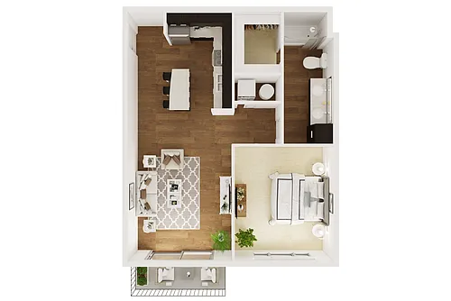 Floor plan Crestone