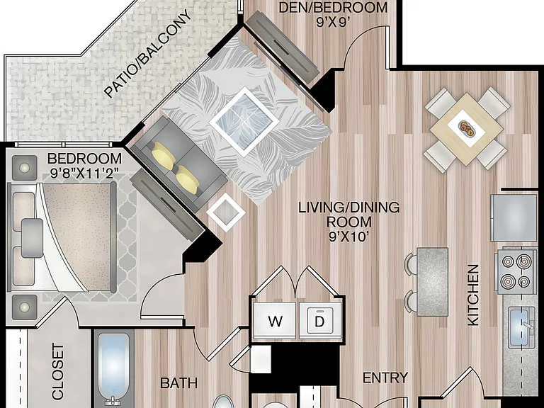 971 Square Feet 971 Square Feet