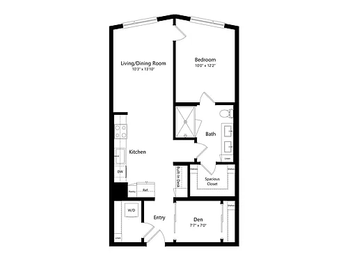 Floor plan A6-D
