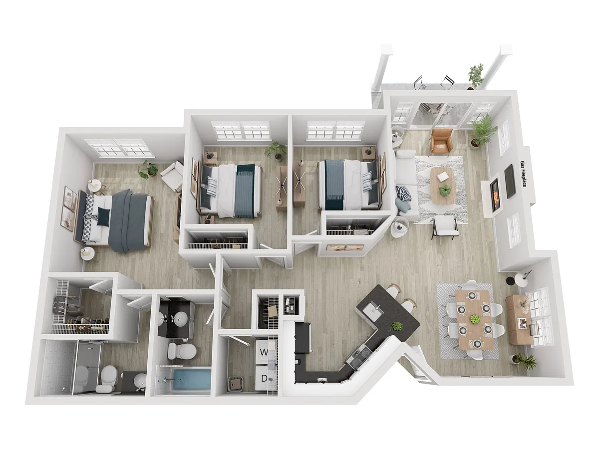 Floor plan 3X2 A
