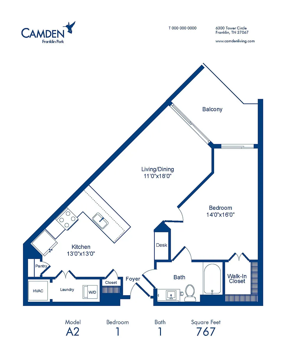 Floor plan A2
