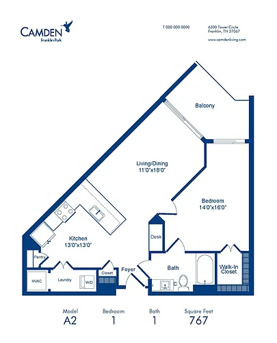 Floor plan A2
