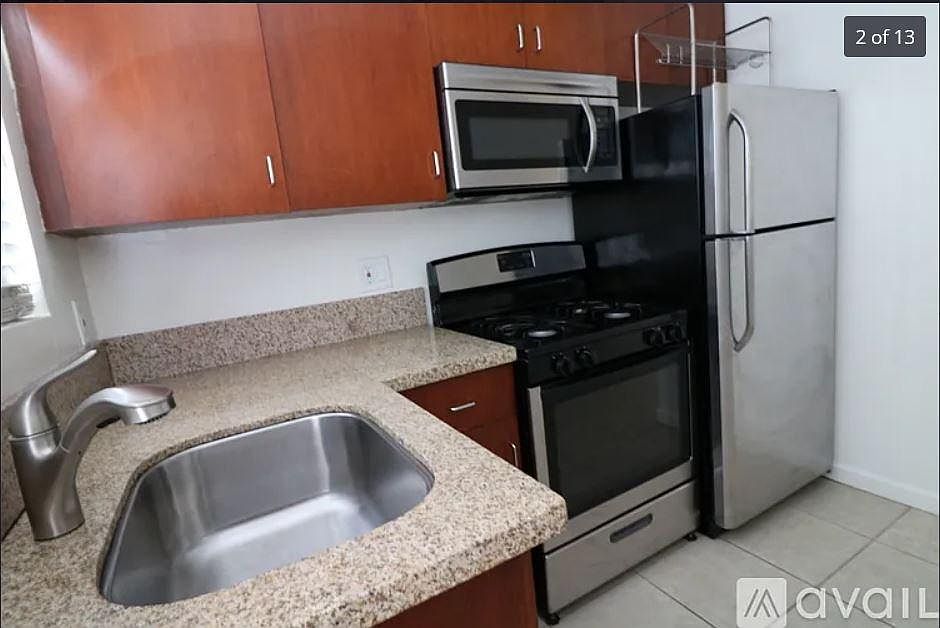 stainless steel package in kitchen