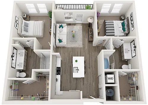 Floor plan B2