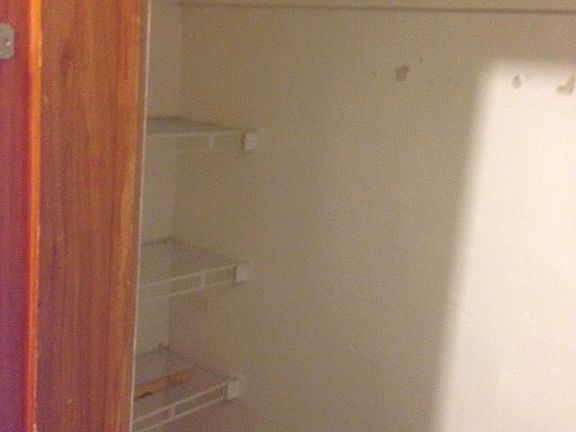 closet at the top of staircase