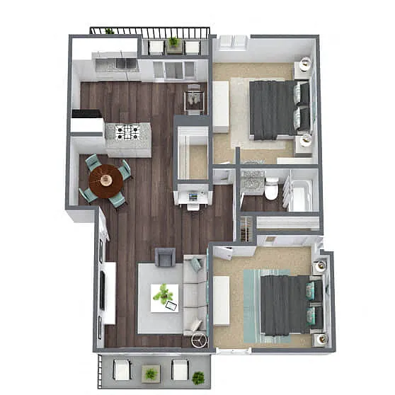 Floor plan B1