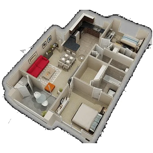 Floor plan B2