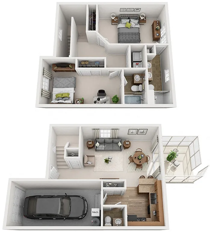 Floor plan The Madison