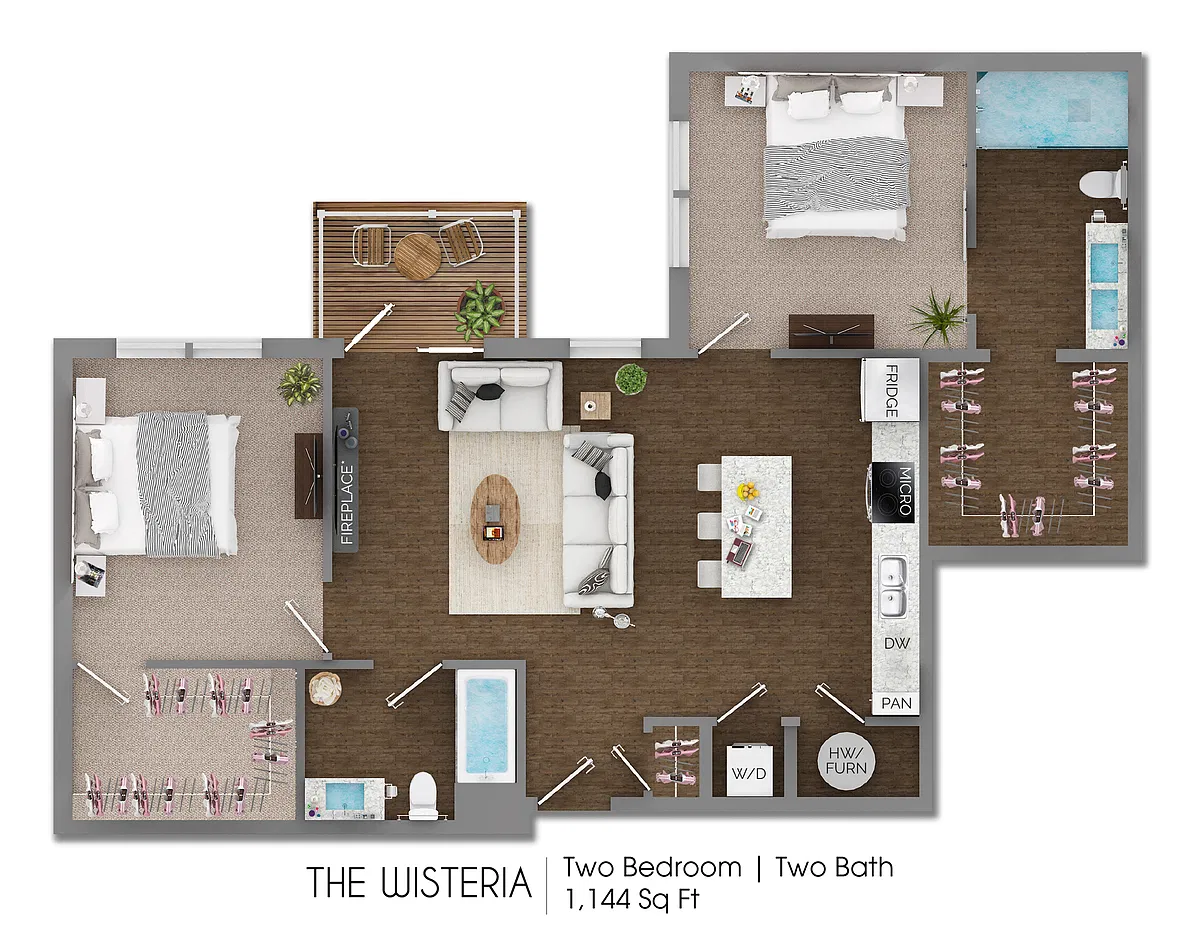 Floor plan Wisteria