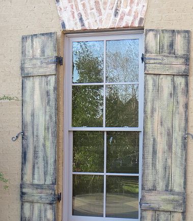 Antiqued Shutters