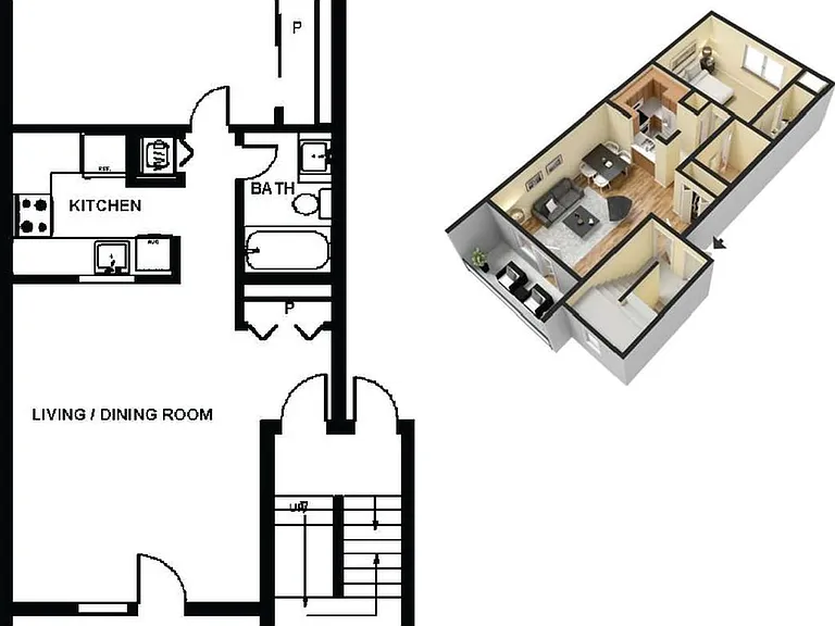 1 Bedroom Apartment | Mulberry Station 1 Bedroom Apartment | Mulberry Station