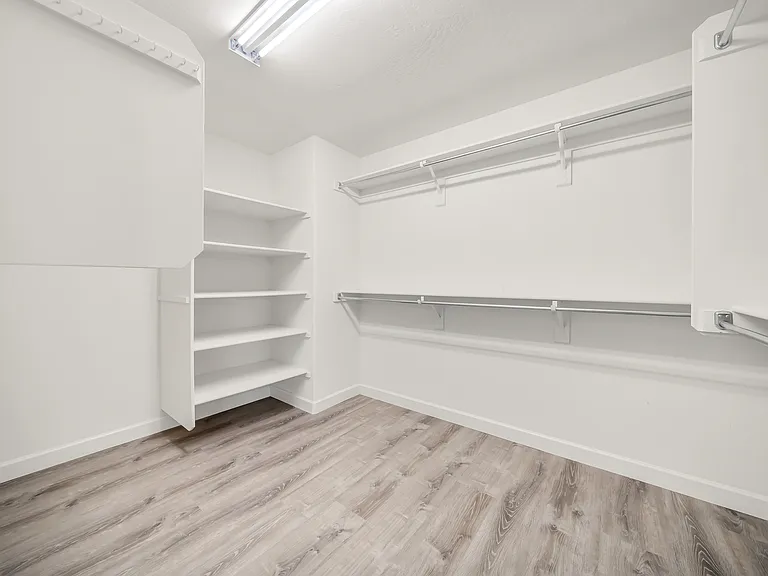 Master closet - his and hers