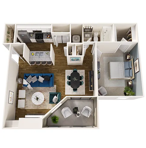 Floor plan The Cottonwood