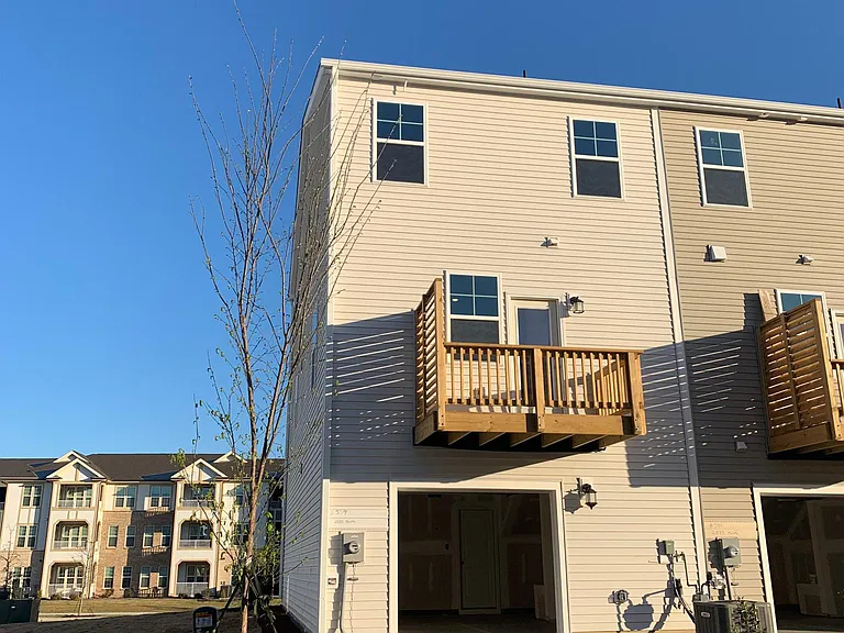 Single Car Garage and Deck.