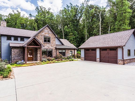 Front Entry and 2 Car Garage