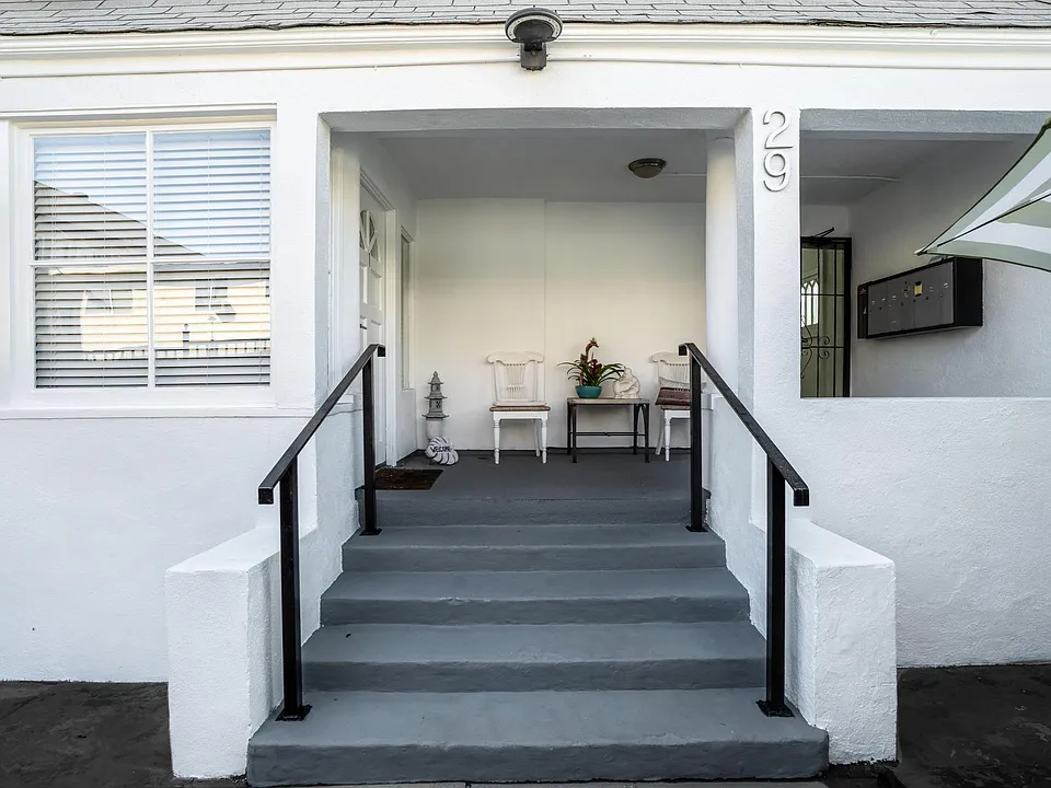 Beach pad Unit is up steps to the right into 2nd security gate