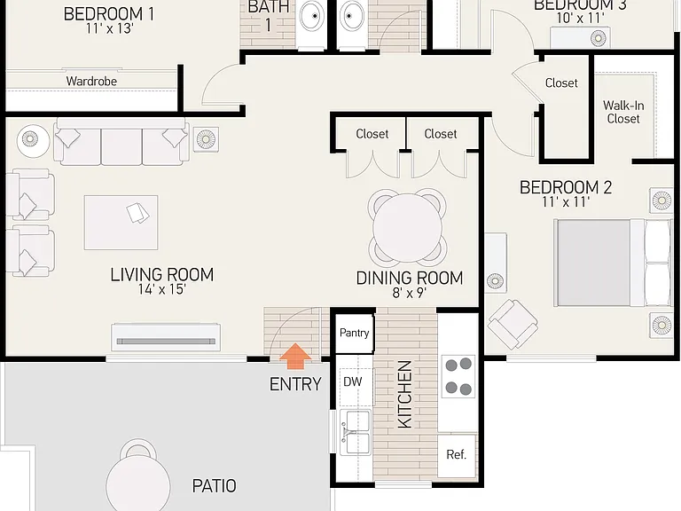 Deerfield Apartment Homes — Photo 25