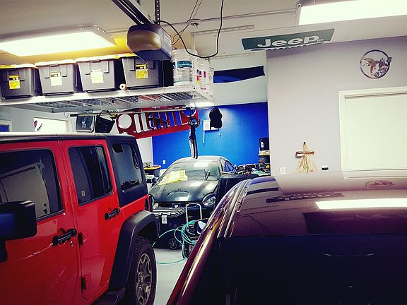 3 Car Garage-Epoxy Flooring