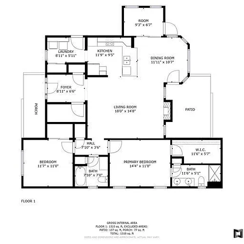 Floor plan 2 bdr 2 garage basement
