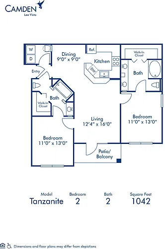 Floor plan Tanzanite