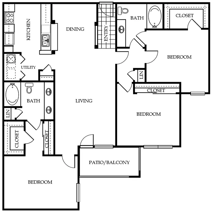 Floor plan C1