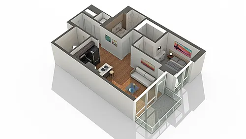 Floor plan Bell