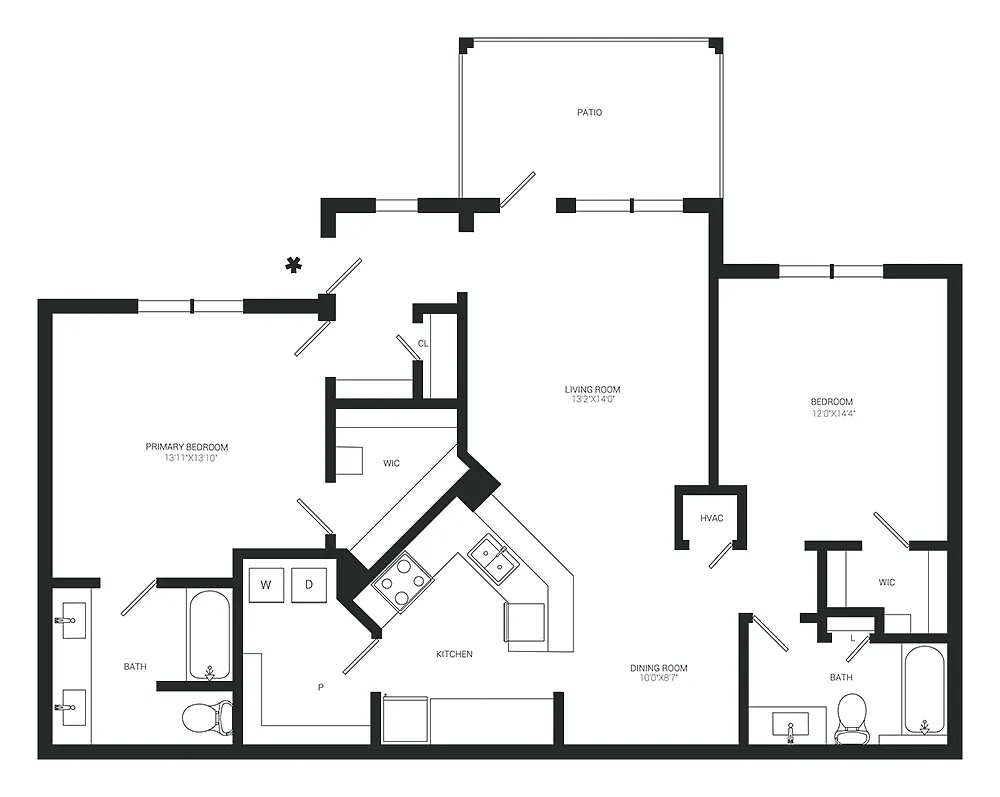 Floor plan The Dogwood