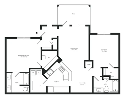 Floor plan The Dogwood