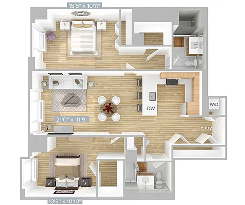 Floor plan B5S-1170