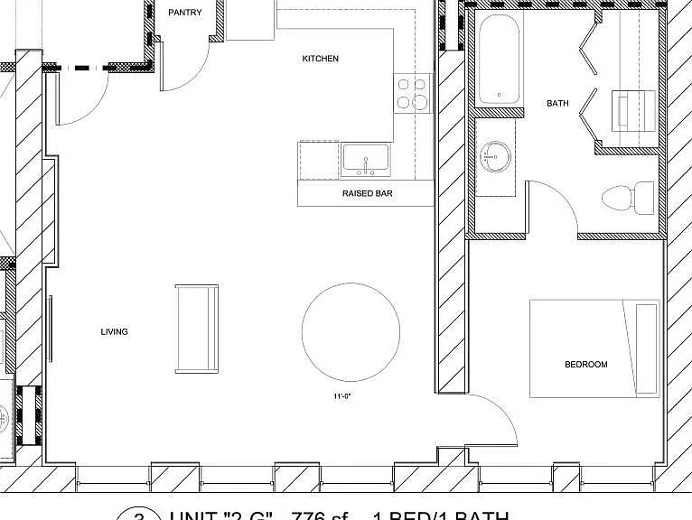 100 N Royal St #2G — Photo 1