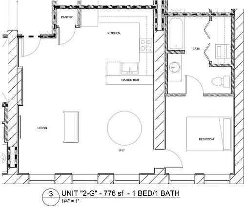 100 N Royal St #2G Photo 1