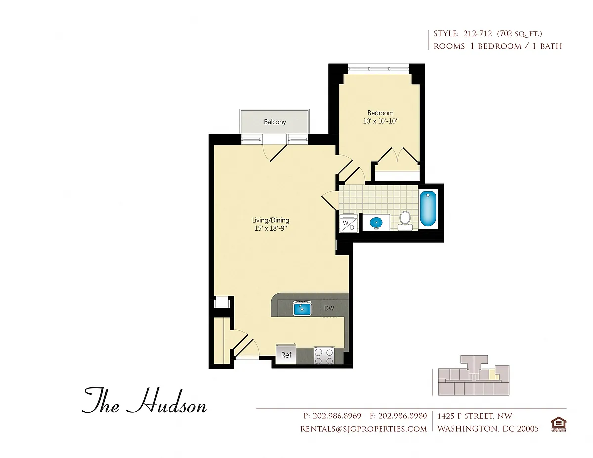 Floor plan Hudson 12