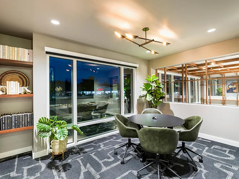 Our private conference rooms offer the perfect blend of comfort, privacy, and professionalism.