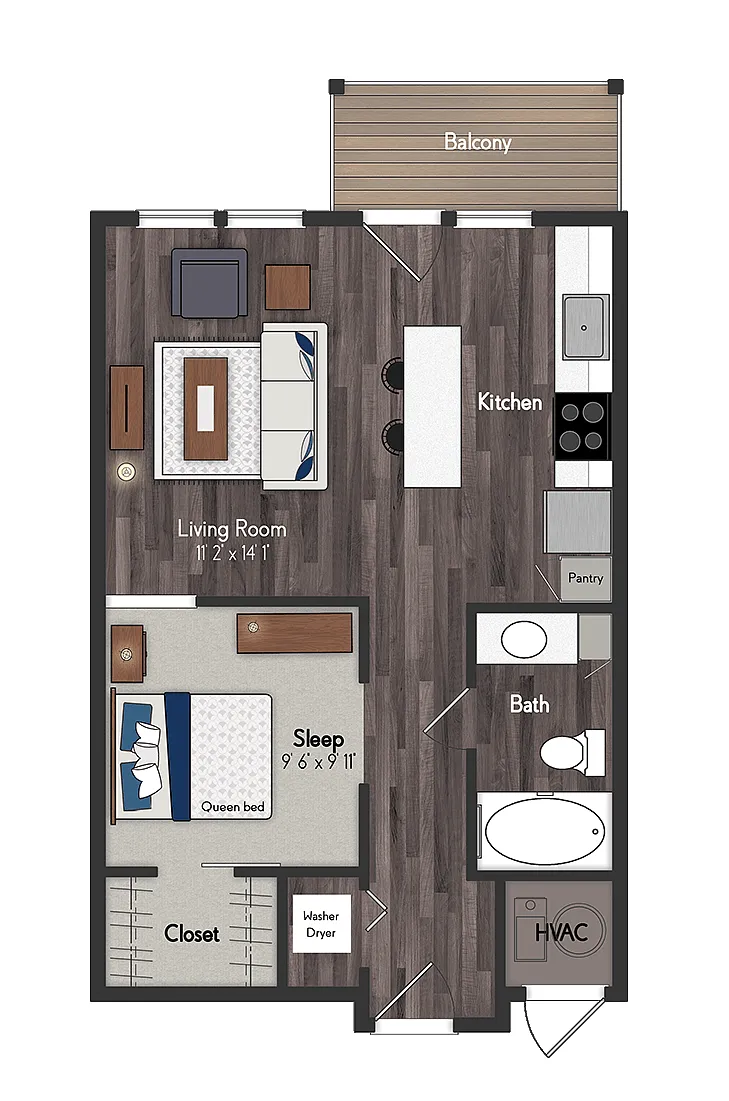 Floor plan Turner