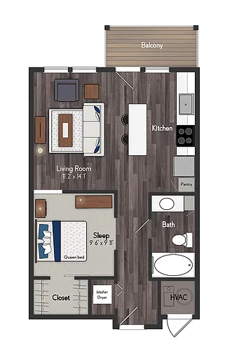 Floor plan Turner