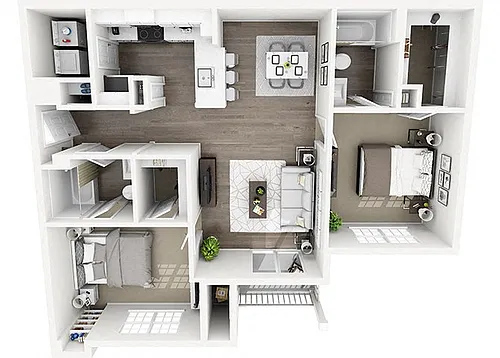 Floor plan B3R